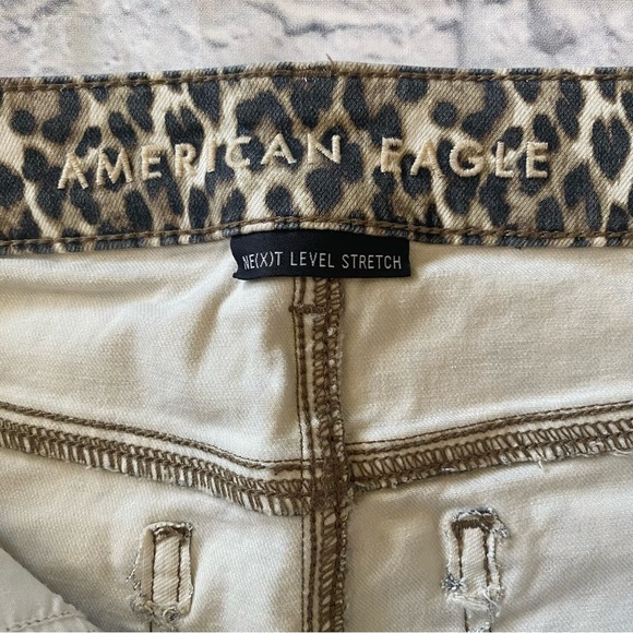 American Eagle hi-rise leopard jeggings - Picture 4 of 11